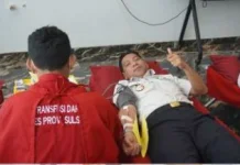 Lapas Kelas II B Maros Perkuat Kepedulian Sosial Melalui Donor Darah