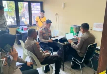 Samapta Polres Parepare Terima Tim Supervisi DitPamObvit Polda Sulsel