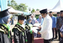Sebanyak 401 Santri BKPRMI Bontonompo Diwisuda