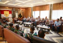 Peserta Didik Sespimti Polri Kunjungi Kodam XIV/Hasanuddin