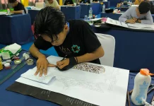 Kaligrafi Jadi Andalan, Kafilah Maros Optimis Sabet Juara