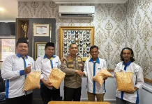 Polres Maros Dukung Program Sahabat Pangan Bersama PMII