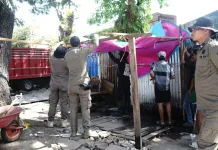 Penertiban Lapak di Tiga Titik Kecamatan Tallo Berjalan Tertib dan Lancar