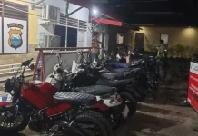 Puluhan Kendaraan Bermotor Diamankan Polsek Biringkanaya