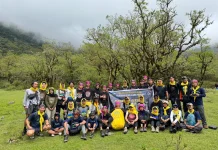 Anniversary Ke-32, MAPALA PNUP Tanam Ratusan Pohon di Jalur Pendakian Lembah Lohe