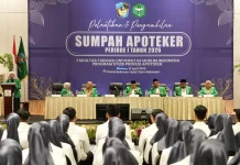 UMI Makassar Lantik 117 Apoteker Baru Periode I 2026