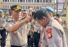 Penegakan Disiplin Personel, Wakapolres Gowa Pimpin Langsung Gaktiblin