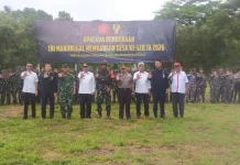 Polres Kepulauan Selayar Kerahkan Puluhan Personel Dukung Kegiatan TMMD Ke-128
