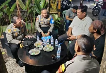 Kapolsek Ujung Pandang Kunjungi Sekretariat KPJ Makassar