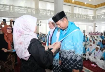 Sebanyak 387 Jamaah Calon Haji Asal Gowa Dilepas