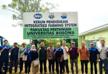 Unibos Makassar Kembangkan Kebun Terpadu Modern