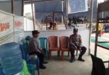 Polsek Malua Pengamanan Turnamen Bola Voli Halau Potensi Gangguan