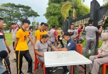 Polres Selayar Gelar Tes Jasmani, Ukur Kesiapan Personel