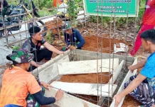 TNI AL Kerahkan Personel Bantu Program TMMD ke-128 Kodim 1415/Selayar