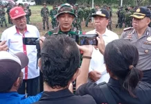 Kolaborasi Pendim dan Pers Sukseskan TMMD di Selayar