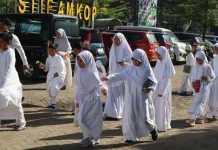 Seribu Siswa SIT Darul Fikri Simulasi Manasik