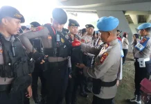 Personil Pengamanan May Day Tidak Diperbolehkan Membawa Senjata