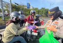 May Day Sejuk di Maros, Kapolres Maros Kedepankan Humanisme