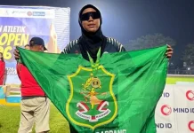 Atlet Atletik Asal Sidrap Erina Afifah Raih Emas Jatim Open 2026