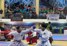 Atlet Kodam XIV/Hasanuddin Juara Umum Kejurnas Karate Piala Menhan