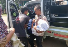 Tabrakan Dua Motor di Tombolo, Polisi Gerak Cepat Evakuasi Korban