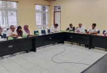 Disporapar Lutra RDP di Komisi 1 DPRD, Bahas Realisasi Anggaran Triwulan I 2026