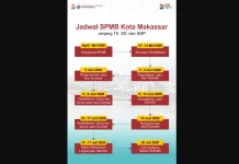 SPMB Makassar 2026 Resmi Dibuka, Ini Jadwalnya