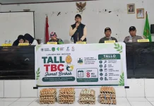 BLUD UPTD Puskesmas Cendana Putih Launching Inovasi 'Tallo TBC Jumat Berkah'