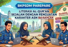 BKPSDM Parepare: Literasi Al-Qur’an Sejalan dengan Penguatan Karakter ASN