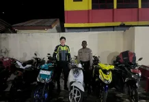 Polres Selayar Amankan 5 Motor Diduga Terlibat Balap Liar