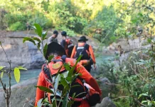 Basarnas  Temukan Korban Kedua Korban Terserat Arus Sungai Buakkang