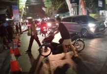 Polsek Biringkanaya Menindak Puluhan Kendaraan Sepeda Motor