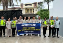 Satlantas Polres Gowa Dukung Penataan Parkir lewat Survei Gabungan