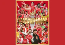 Arsenal Akhiri Puasa Gelar 22 Tahun