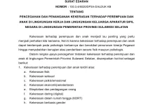 Pemprov Sulsel Terbitkan Aturan Pencegahan Kekerasan bagi ASN