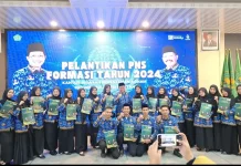 Sebanyak 670 CPNS Kemenag Sulsel Resmi Jadi PNS