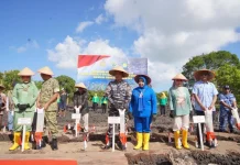 Kodaeral VI dan Pemkab Selayar Tanam Kedelai, Perkuat Ketahanan Pangan Nasional