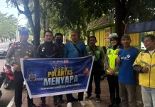 Satlantas Polres Gowa Ajak Driver Ojek Online Jadi Pelopor Berlalu Lintas