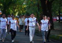 Kakanwil Kemenkum Sulsel Meriahkan Jalan Santai Dies Natalis ke-74 FH Unhas