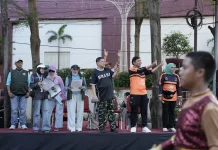 Wali Kota Makassar Lepas Defile Tudang Sipulung Nasional  SMADA