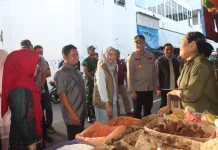 Forkopimda Parepare Turun ke Pasar Lakessi Cek Harga Pangan jelang Iduladha