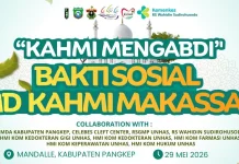 KAHMI Makassar Gelar Baksos Kesehatan Sambut Milad Ke-60