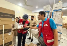 PMI Kirim Bantuan Obat-obatan dan Alat Kesehatan Darurat untuk Iran