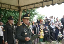 Kasdam Hasanuddin Pimpin Pemakaman Militer Kolonel Muharwen di Jeneponto