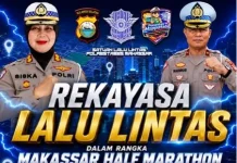 Polrestabes Siapkan Rekayasa Lalin untuk Makassar Half Marathon