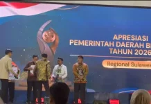 Sidrap Raih Juara Kinerja Terbaik Regional Sulawesi