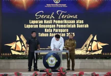 BPK Serahkan LHP LKPD 2025, Kota Parepare Pertahankan Predikat WTP