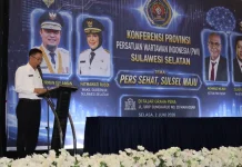 Pemprov Sulsel Apresiasi PWI dalam Menjaga Ruang Informasi Publik yang Sehat