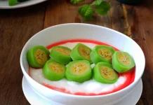 Es Pisang Ijo, Kuliner Khas Makassar yang Tetap Digemari
