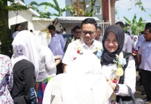 Wakil Bupati Gowa Resmikan Masjid Nurul Ilmi SMAN 10